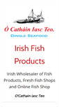 Mobile Screenshot of irishfishproducts.com